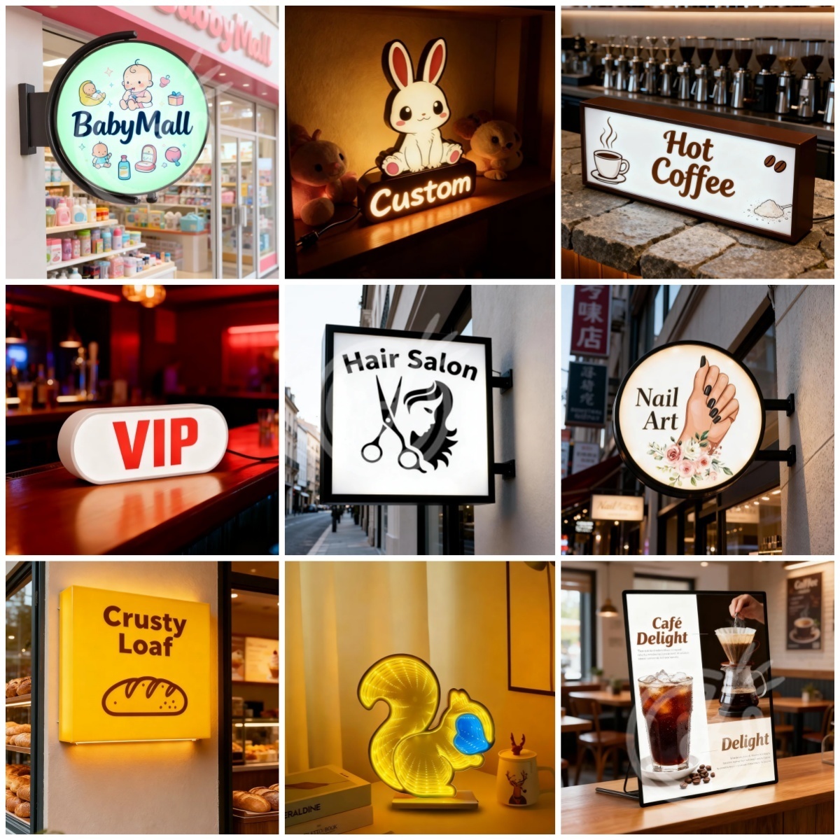 Neon Sign Custom Led - Custom Acrylic Signs Sign Led Letters