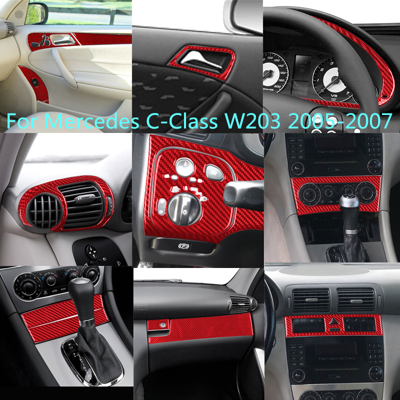 Lighting Decor Inc - Car Interior Decoration Fashion Protection Red