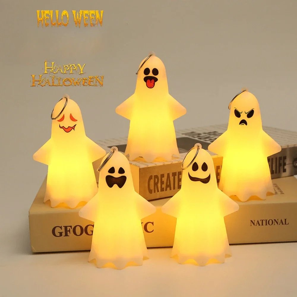 Home Decor Lighting Tricks - Halloween Ghost LED Light Hanging Ornament