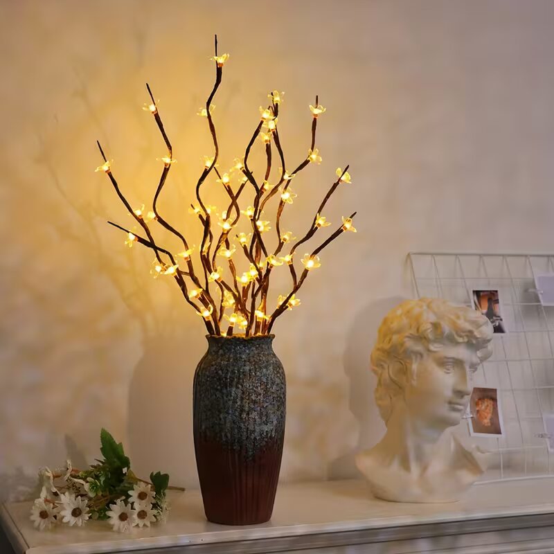 Lighting Tree Decor - 1/2PC 20LED Cherry Blossom Tree Branch