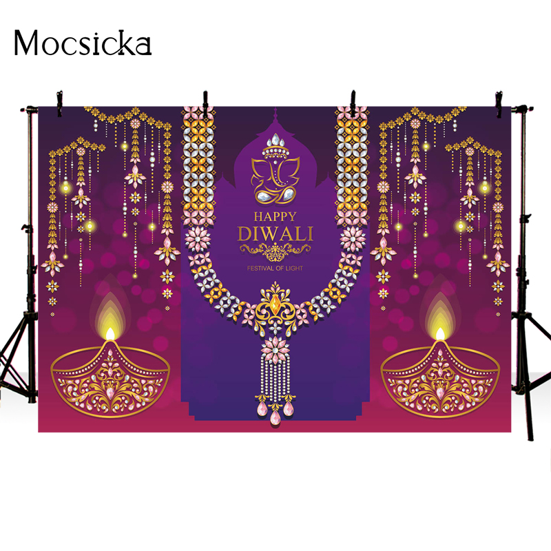 Happy Diwali Photography Backd - Lighting Decoration For Diwali ulasan dan harga