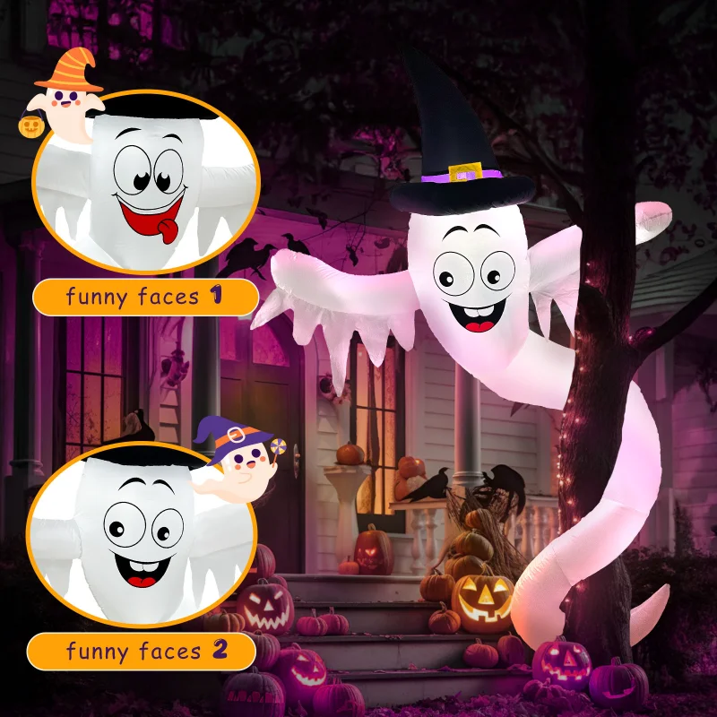 Halloween decorative garden or - Lighting Tree Decor ulasan dan harga