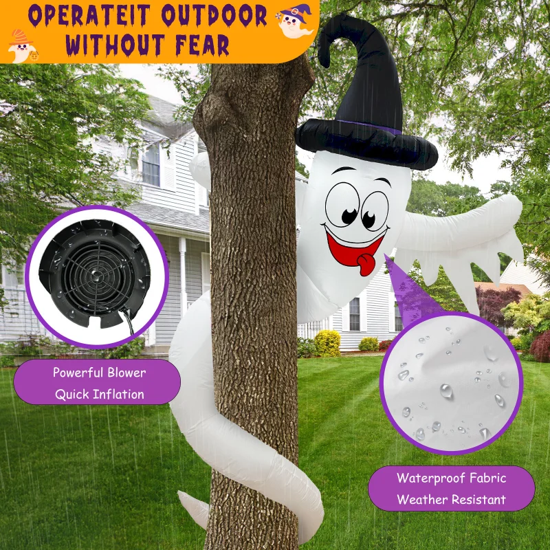 Halloween decorative garden or - Lighting Tree Decor ulasan dan harga