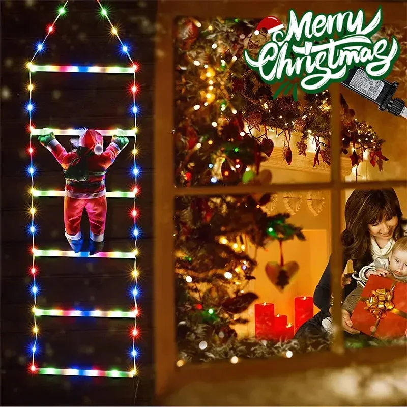 LED Ladder Light for Santa Cla - Lighting Tree Decor ulasan dan harga