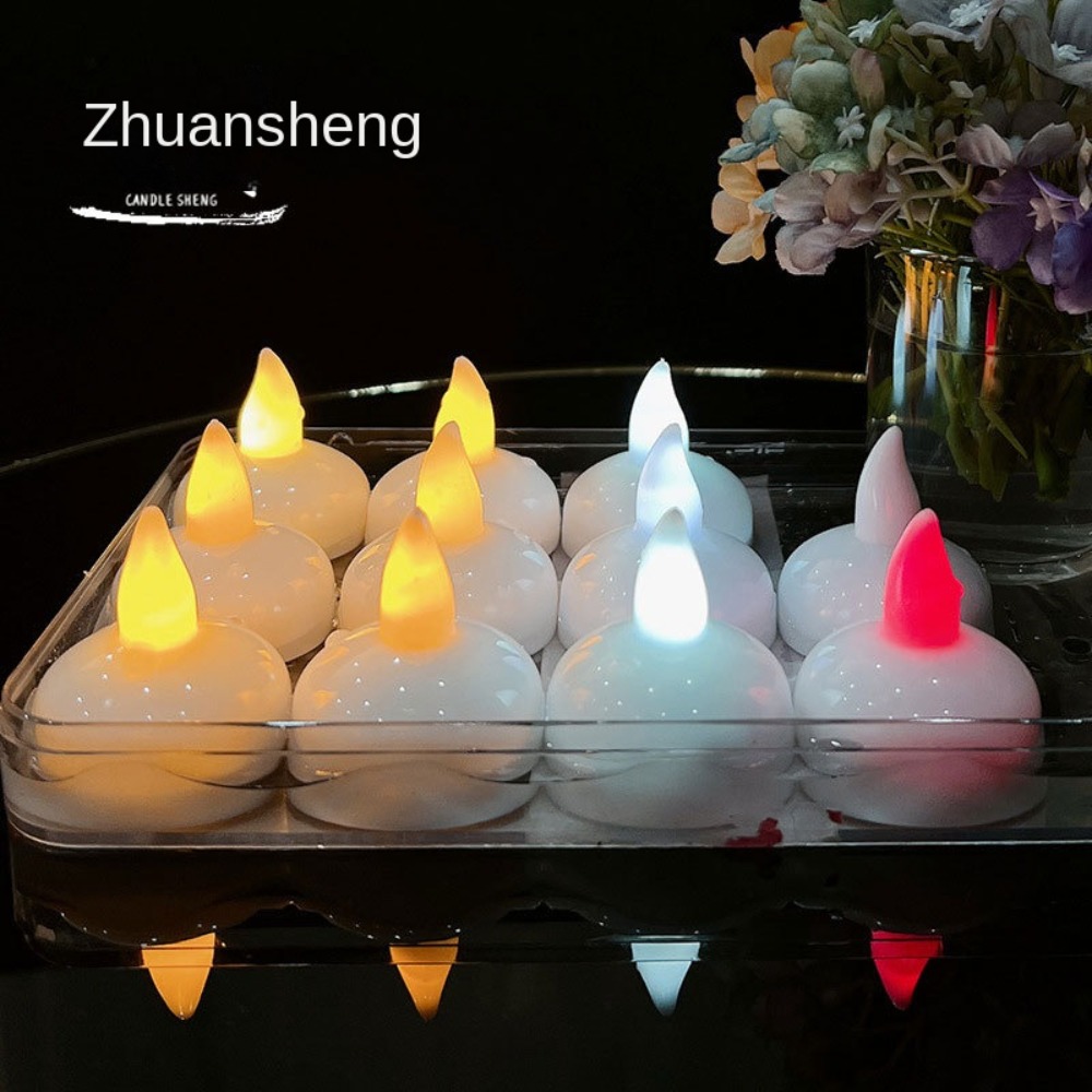 5Pcs Diwali Diya LED Light Flo - Lighting Decoration For Diwali ulasan dan harga
