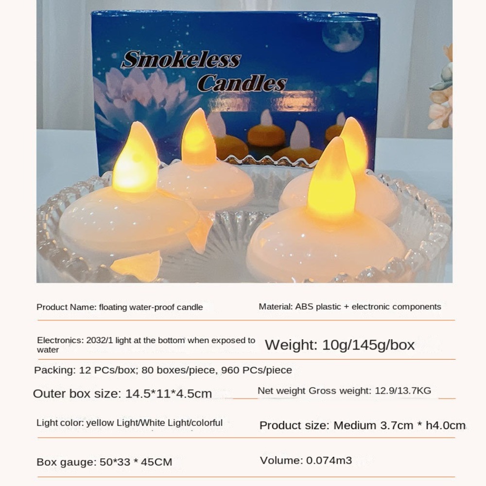 5Pcs Diwali Diya LED Light Flo - Lighting Decoration For Diwali ulasan dan harga