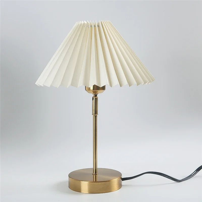 Modern Adjustable Pleated Tabl - Lava Lamp Desktop ulasan dan harga