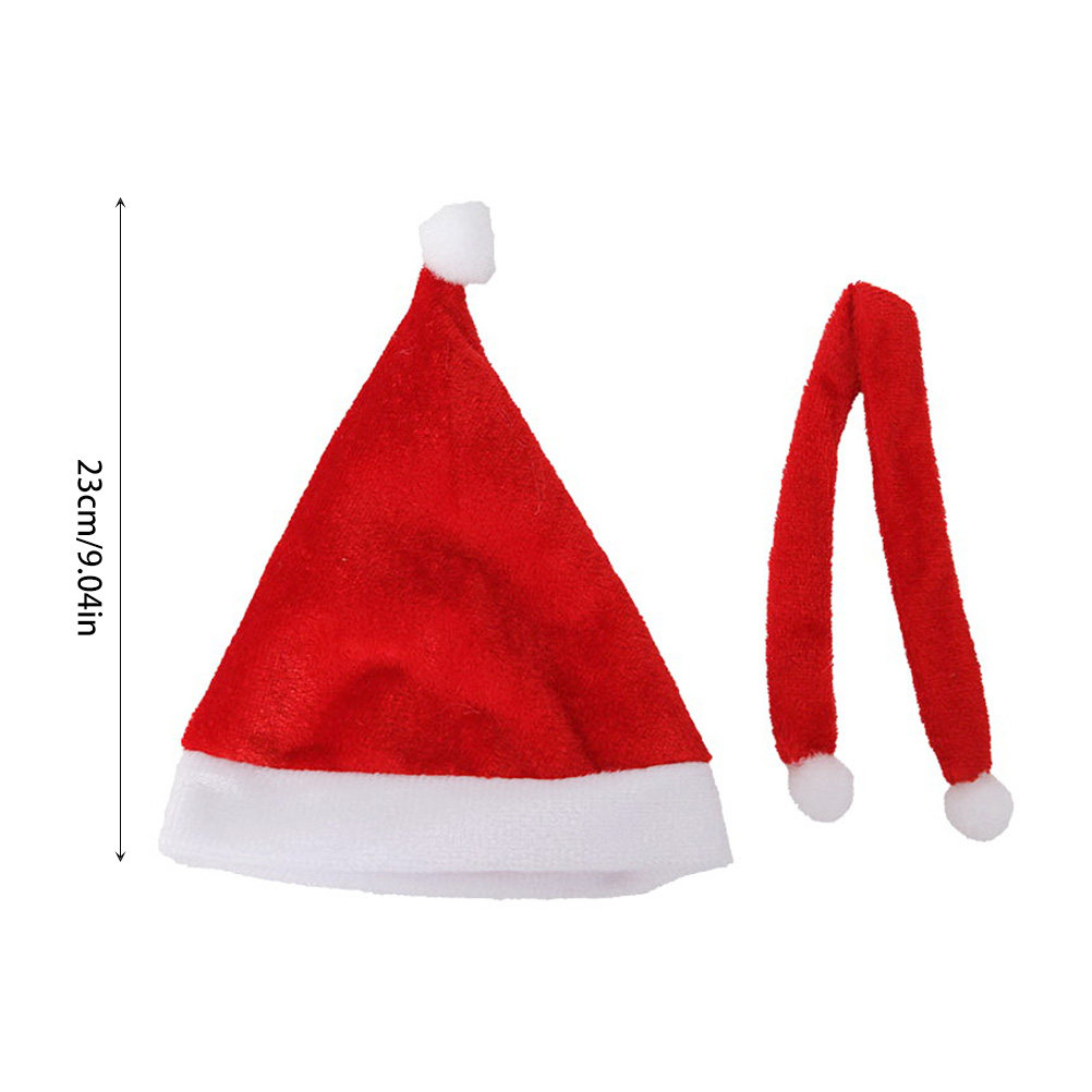 1Set Christmas Hat Scarf Decor - Lighting Tree Decor ulasan dan harga