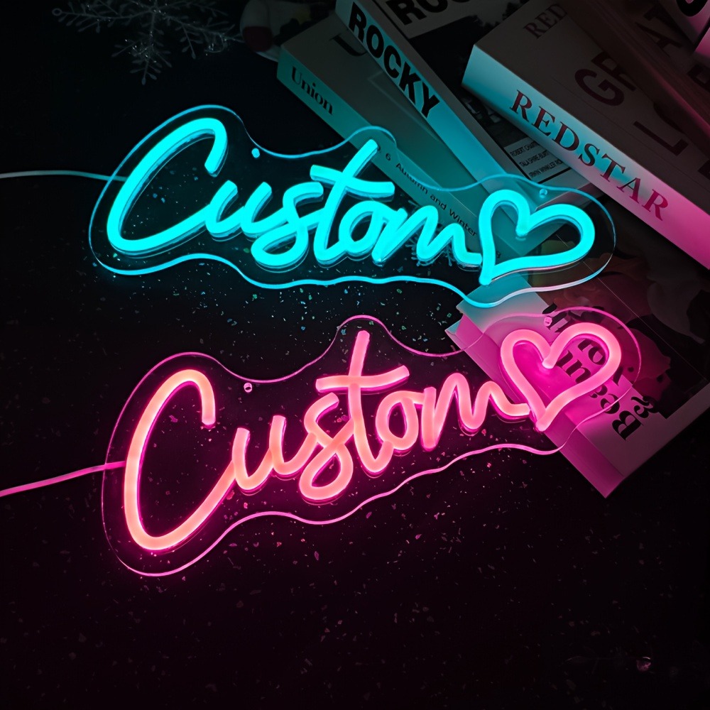 Custom LED Personalized Neon S - Neon Sign Custom Led ulasan dan harga