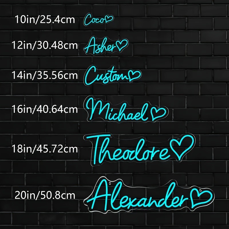 Custom LED Personalized Neon S - Neon Sign Custom Led ulasan dan harga