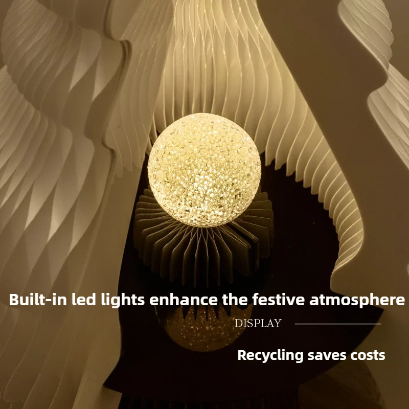 ‌Foldable Christmas Tree with  - Outdoor Lighting Decor Ideas ulasan dan harga