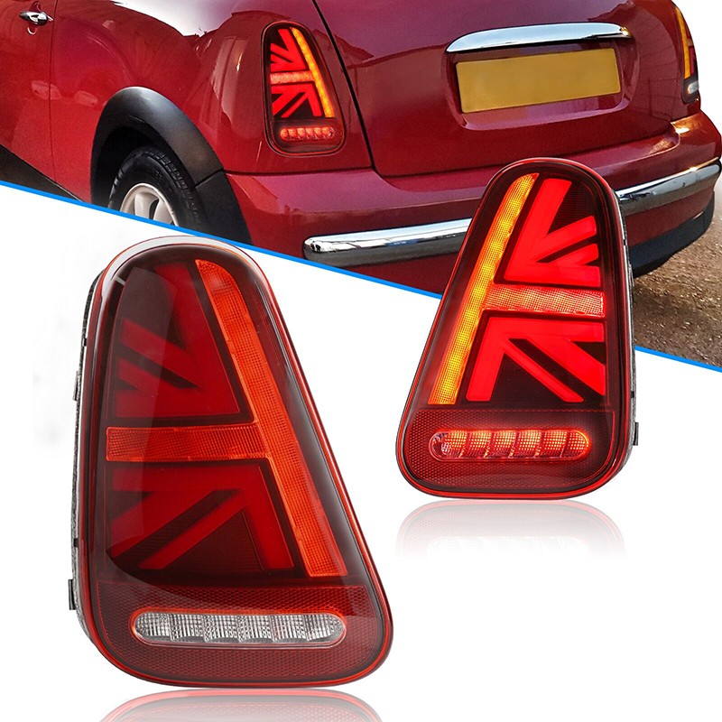 Union Jack Style LED Tail Ligh - Union Lighting & Decor Hours ulasan dan harga