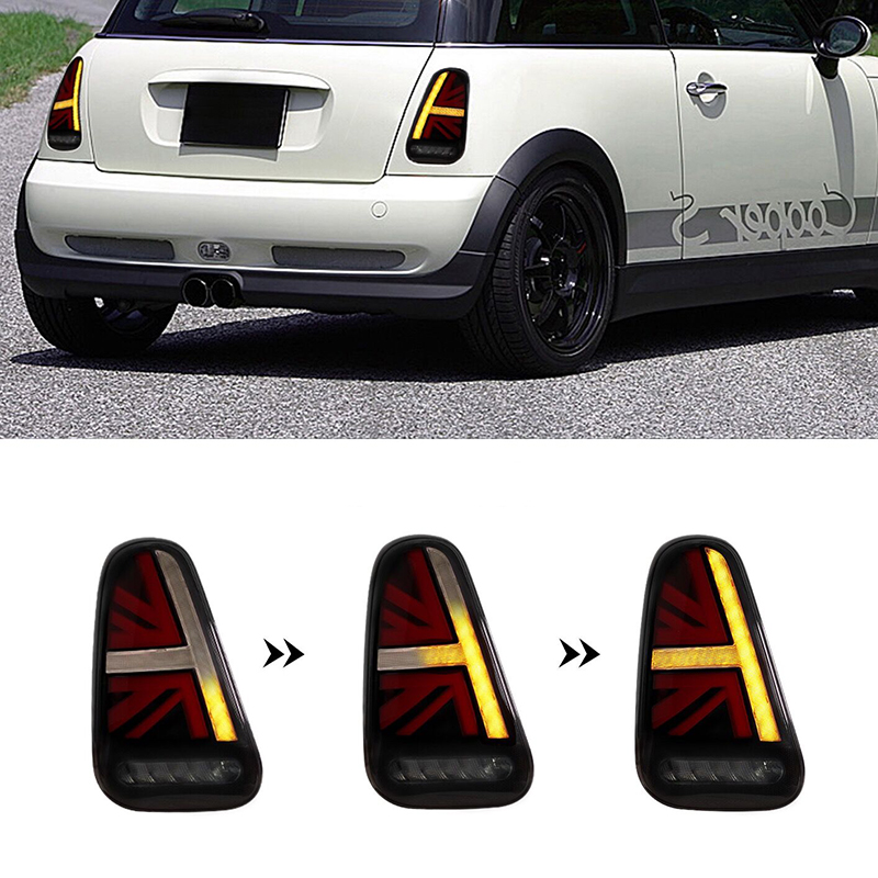 Union Jack Style LED Tail Ligh - Union Lighting & Decor Hours ulasan dan harga
