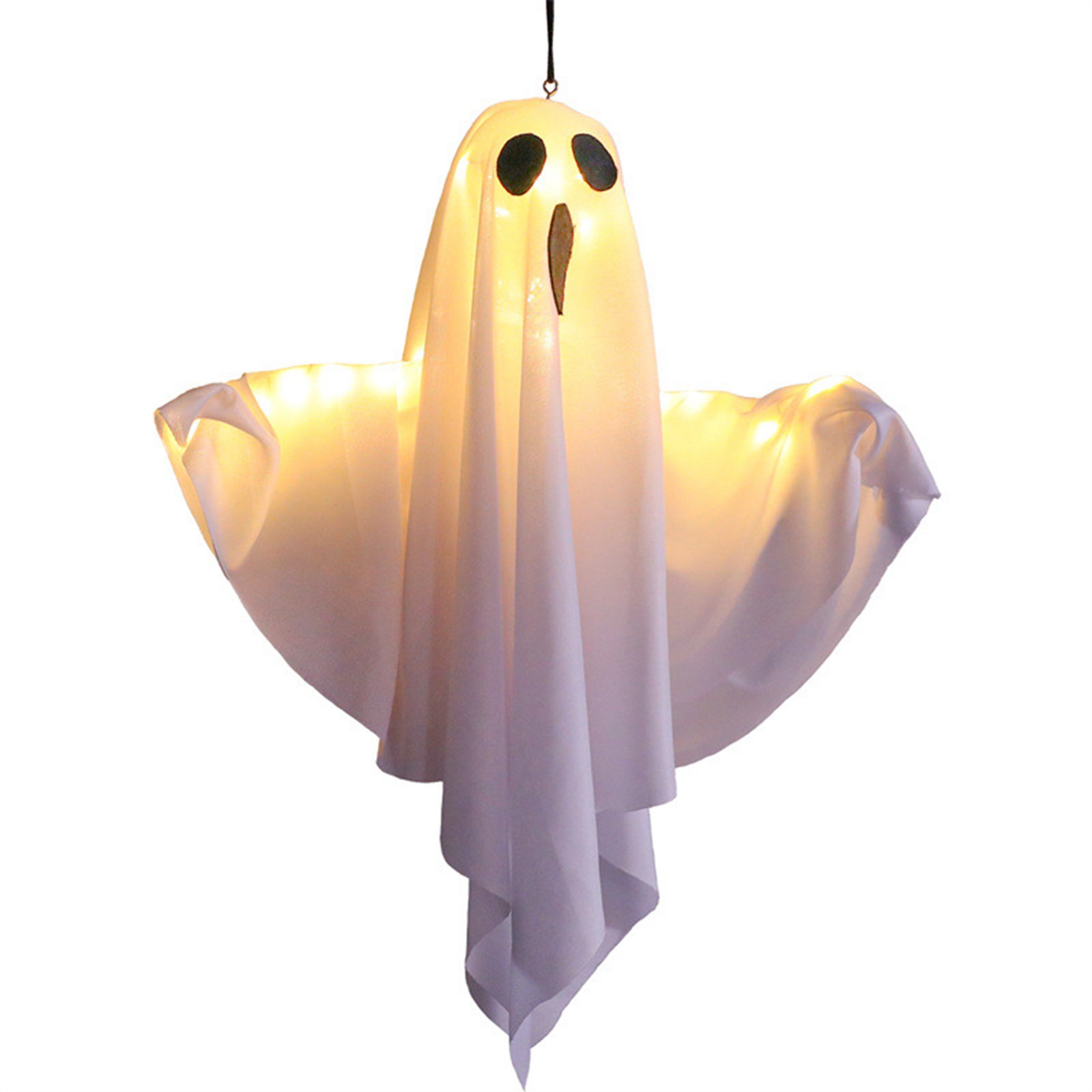 Halloween Ghost Hanging Decora - Wall Decor Lighting Tree ulasan dan harga