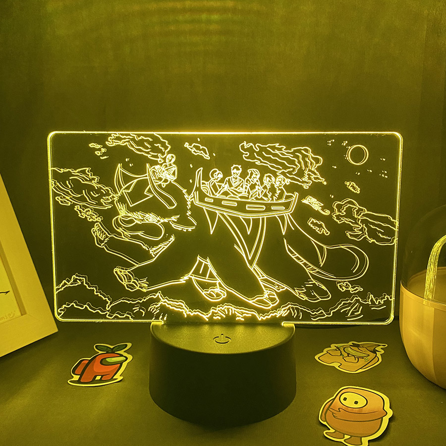 Anime Avatar Figure Aang Zuko  - Lava Lamp Desktop ulasan dan harga