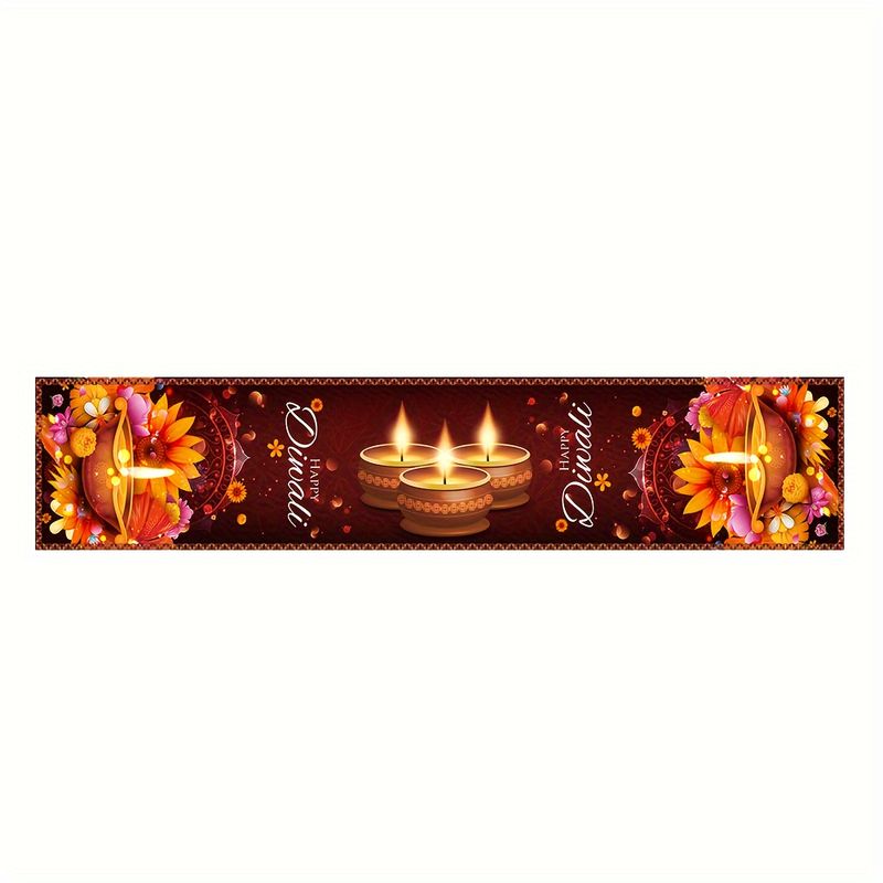 VIKAMA Happy Diwali Table Runn - Lighting Decoration For Diwali ulasan dan harga