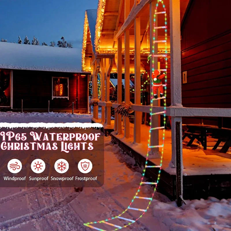 LED Christmas Lights Christmas - Lighting Tree Decor ulasan dan harga