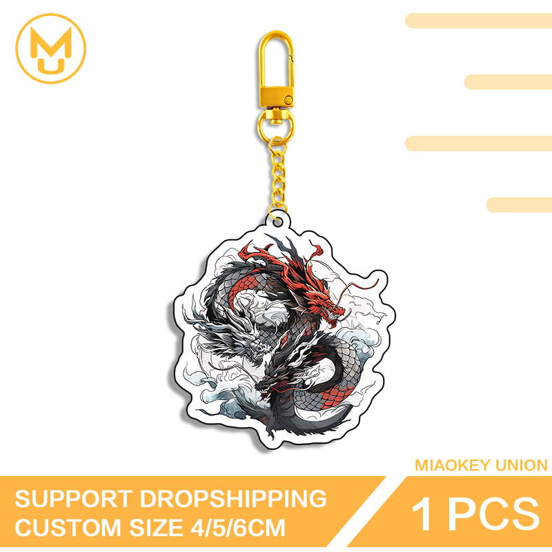 Two-headed Dragon Key Chains K - Union Lighting & Decor Hours ulasan dan harga