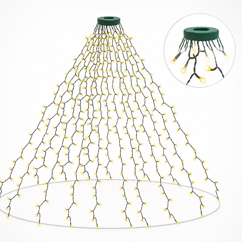 Waterproof USB LED String Ligh - Lighting Tree Decor ulasan dan harga