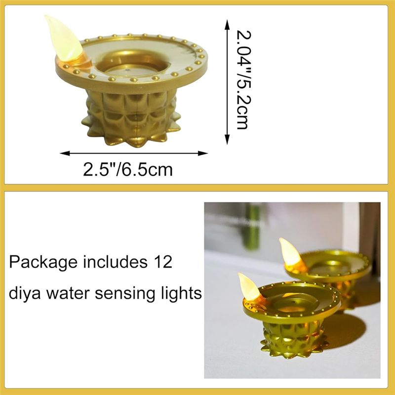 BHBD-Waterproof Flameless Oil  - Lighting Decoration For Diwali ulasan dan harga