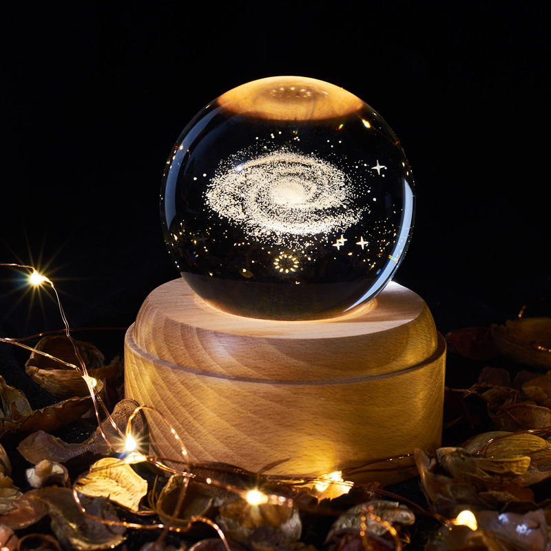 Crystal Ball night light usb c - Lava Lamp Desktop ulasan dan harga