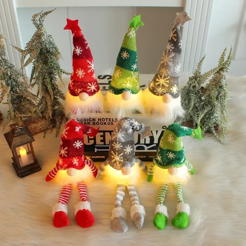 Christmas Faceless Doll Gnome  - Lighting Tree Decor ulasan dan harga