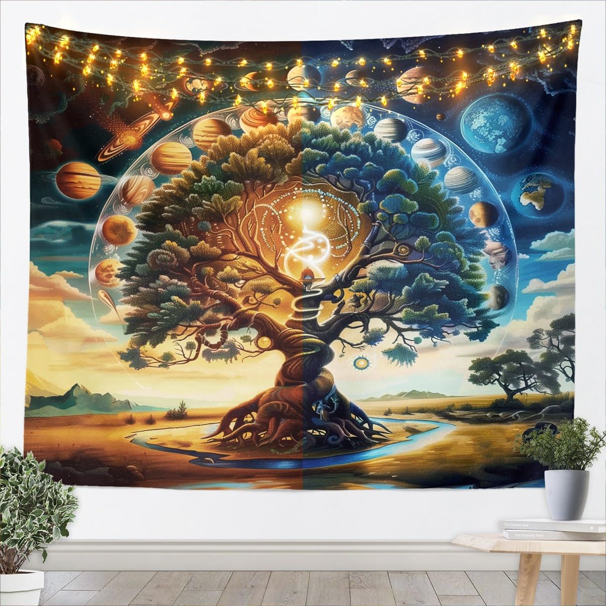 Luxurious Mystical Forest Tree - Wall Decor Lighting Tree ulasan dan harga