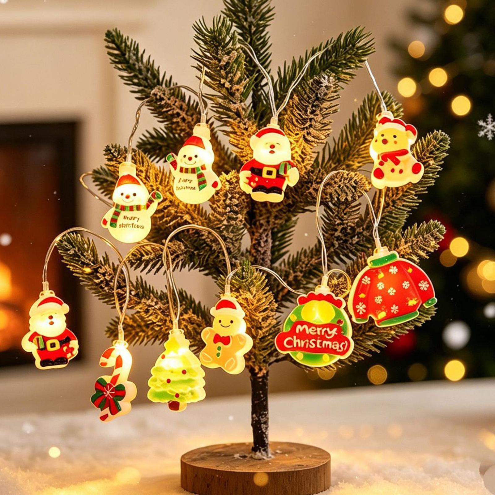 Christmas String Lights Decora - Lighting Tree Decor ulasan dan harga
