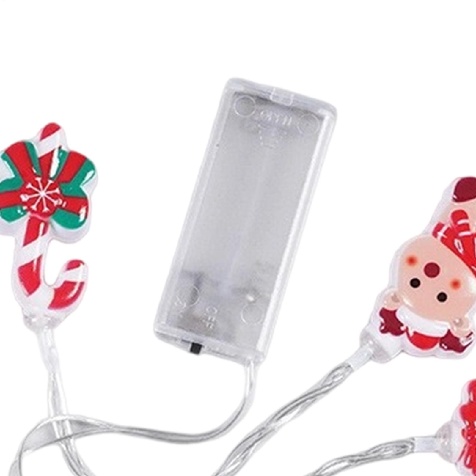 Christmas Santa String Lights  - Lighting Tree Decor ulasan dan harga