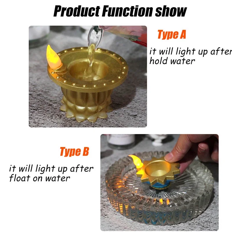 LED Candle Lamp Diwali Simulat - Lighting Decoration For Diwali ulasan dan harga