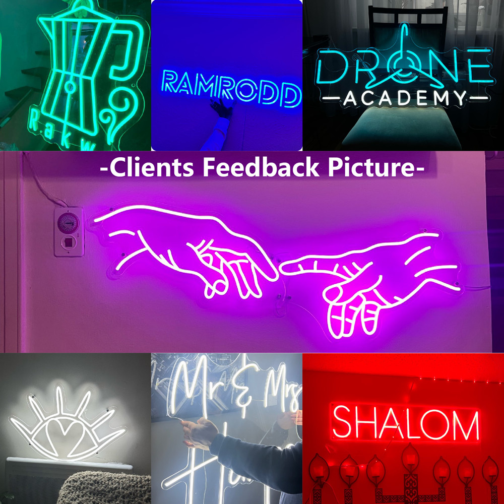 Custom LED Neon Sign Name Desi - Neon Sign Custom Led ulasan dan harga