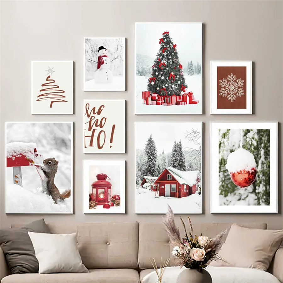 Vintage Posters and Prints Chr - Wall Decor Lighting Tree ulasan dan harga