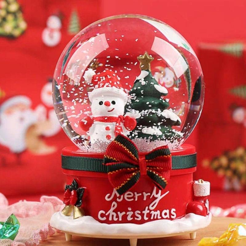 Snowman Crystal Ball Holiday D - Decor Timeless Lighting ulasan dan harga