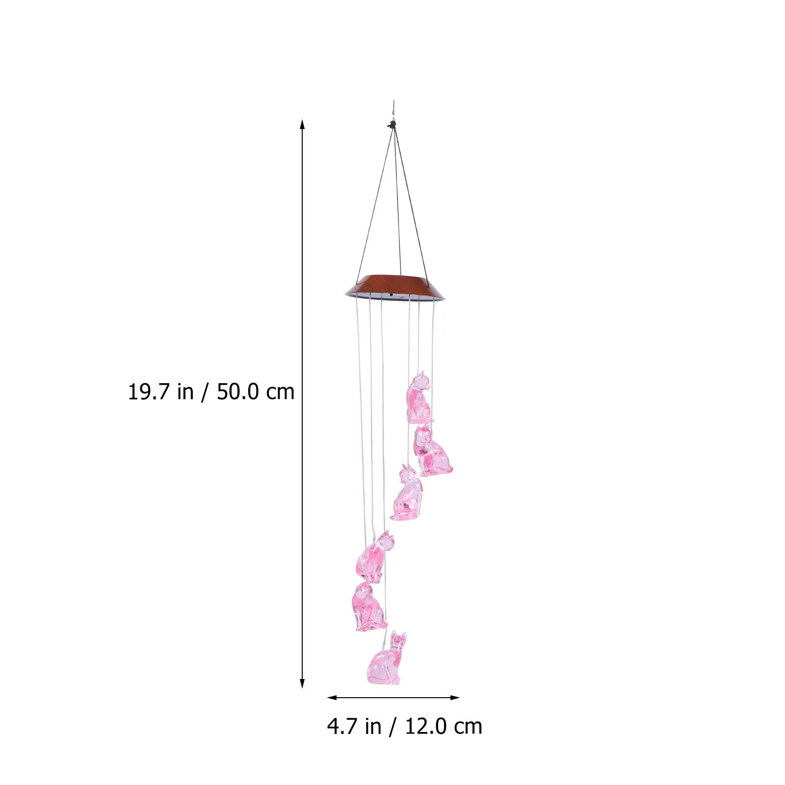 1Pcs Stylish Wind Chime Light  - Outdoor Lighting Decor Ideas ulasan dan harga