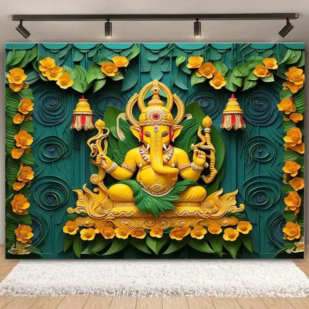 Happy Diwali Festival Backdrop - Lighting Decoration For Diwali ulasan dan harga